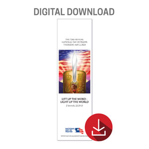 National Day of Prayer 2024 Theme Bookmark Download SpecialtyItems
