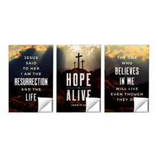 Hope Is Alive Crosses Triptych 