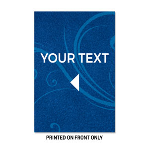 Flourish Your Text 23" x 34.5" Rigid Sign