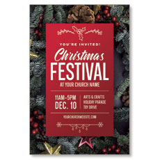 Christmas Festival Invite 