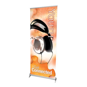 Get Connected Youth 2'7" x 6'7"  Vinyl Banner