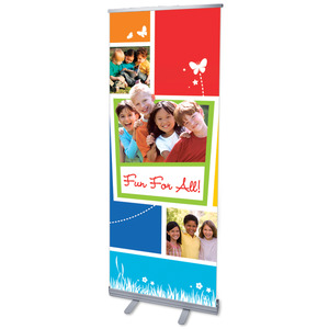 VBS Youre Invited 2'7" x 6'7"  Vinyl Banner
