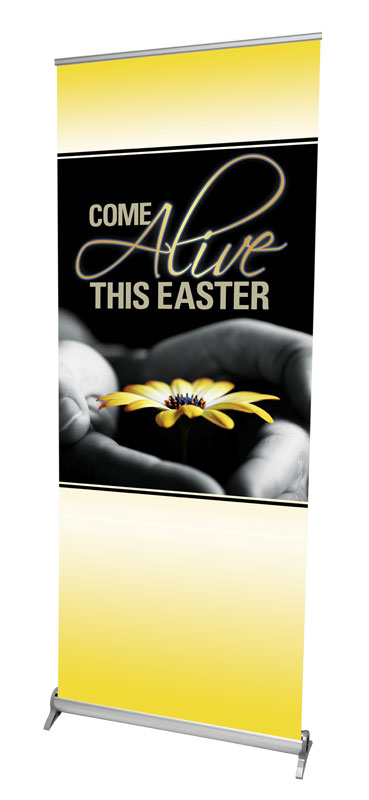 Banners, Easter, Come Alive Easter, 2'7 x 6'7