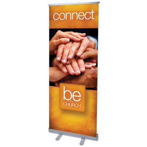Be the Church Connect 2'7" x 6'7"  Vinyl Banner