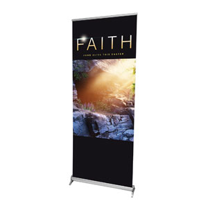 The Thorn Faith 2'7" x 6'7"  Vinyl Banner
