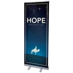 Hope Revealed Camel 2'7" x 6'7"  Vinyl Banner
