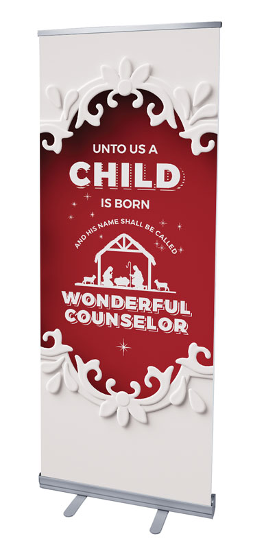 Paper Cut Out Christmas Red