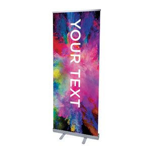 Back to Church Easter Your Text 2'7" x 6'7"  Vinyl Banner