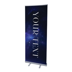 Begins With Christ Manger Your Text 2'7" x 6'7"  Vinyl Banner