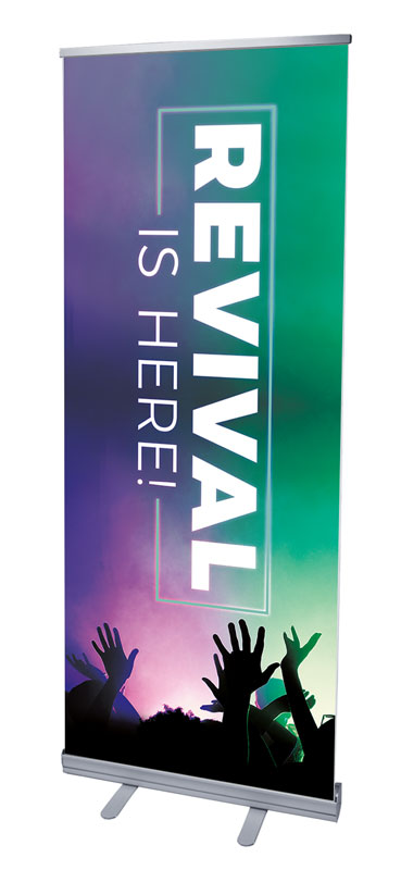 Banners, Easter, Revival is Here, 2'7 x 6'7