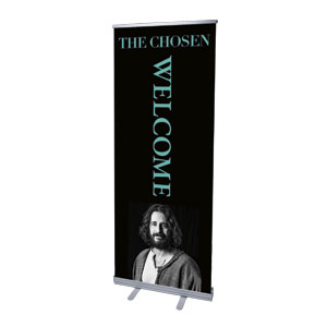 The Chosen Jesus Sermon Series 2'7" x 6'7"  Vinyl Banner