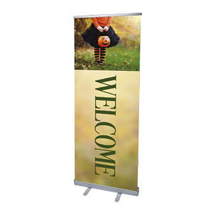 Harvest Festival Child 2'7" x 6'7"  Vinyl Banner