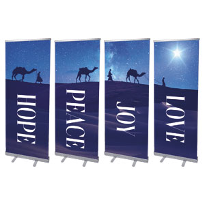 Greatest Journey Set 2'7" x 6'7"  Vinyl Banner