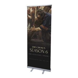 The Chosen Season 6 2'7" x 6'7"  Vinyl Banner
