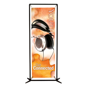 Get Connected - Youth 2' x 6' Banner