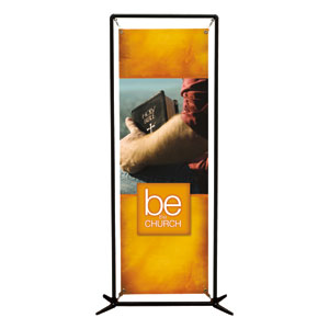 Be the Church Gold 2' x 6' Banner