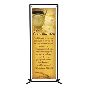 Occasions Communion 2' x 6' Banner