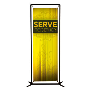 Together Serve 2' x 6' Banner