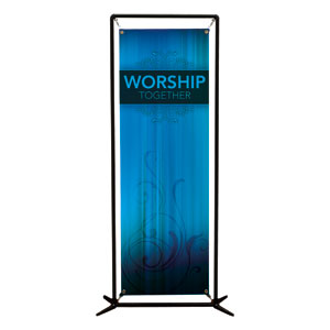 Together Worship 2' x 6' Banner