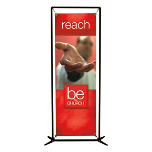 Be The Church Reach 2' x 6' Banner