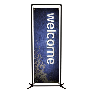 Adornment Welcome 2' x 6' Banner