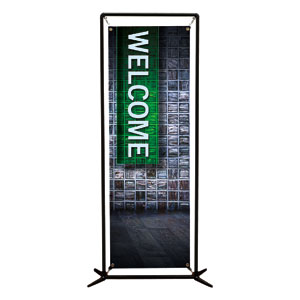 Tiles Welcome 2' x 6' Banner