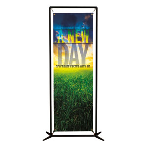 New Day Easter 2' x 6' Banner