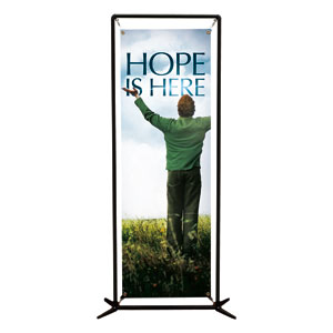 Hope Is Here 2' x 6' Banner