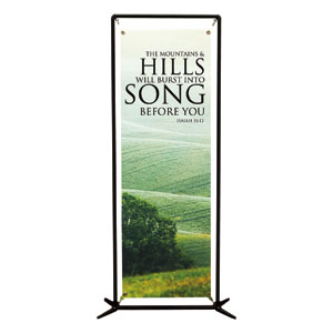 Reflections Hills 2' x 6' Banner
