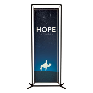 Hope Revealed Camel 2' x 6' Banner