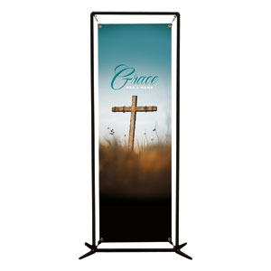 Grace Has A Name M 2' x 6' Banner