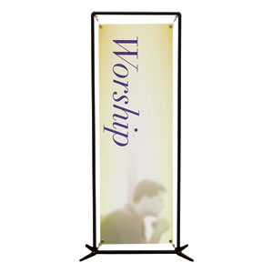Traditions Worship 2' x 6' Banner