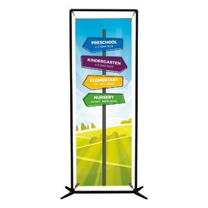 Bright Meadow Directional 2' x 6' Banner