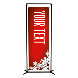 Christmas At Red Your Text 2' x 6' Banner