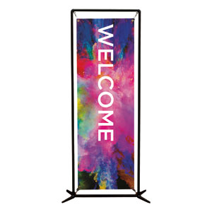 Back to Church Easter Welcome 2' x 6' Banner