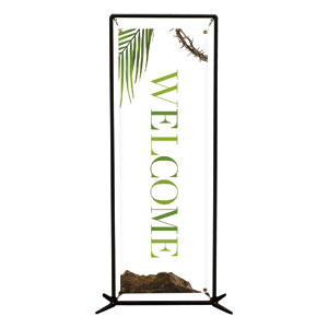 Easter Week Icons Welcome 2' x 6' Banner