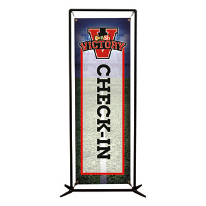 Go Fish Victory Check-In 2' x 6' Banner