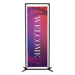Celebrate Easter Crown Welcome 2' x 6' Banner