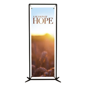 Season of Hope Wheat 2' x 6' Banner
