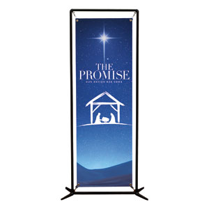 The Promise Manger 2' x 6' Banner