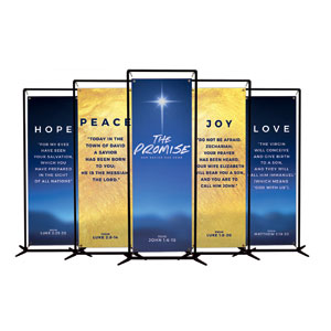 The Promise Contemporary Set 2' x 6' Banner