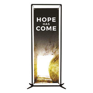 Hope Has Come Tomb 2' x 6' Banner