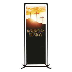 Resurrection Sunday 2' x 6' Banner