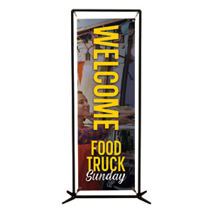 Food Truck Sunday 2' x 6' Banner