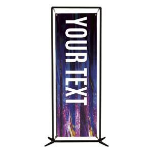 Scatter Your Text 2' x 6' Banner