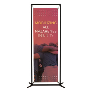 Mobilizing All Nazarenes in Unity 2' x 6' Banner