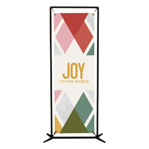 Snowflake Advent Joy 2' x 6' Banner