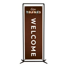 Give Thanks Fall Leaves 