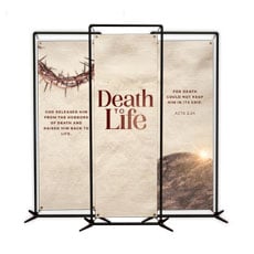 Death To Life Crown Triptych 