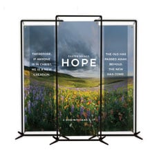 Easter Brings Hope Flowers Triptych 